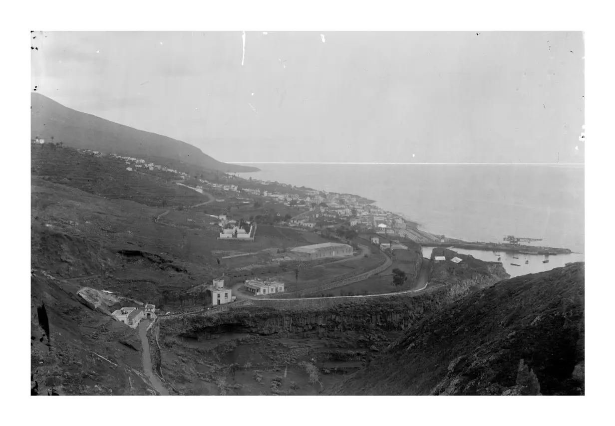Vista parcial de Santa Cruz de La Palma